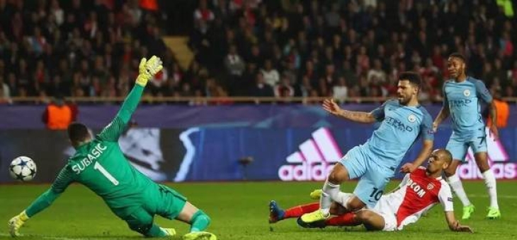 包含摩纳哥面对巴塞众将崩盘，惨遭淘汰的词条